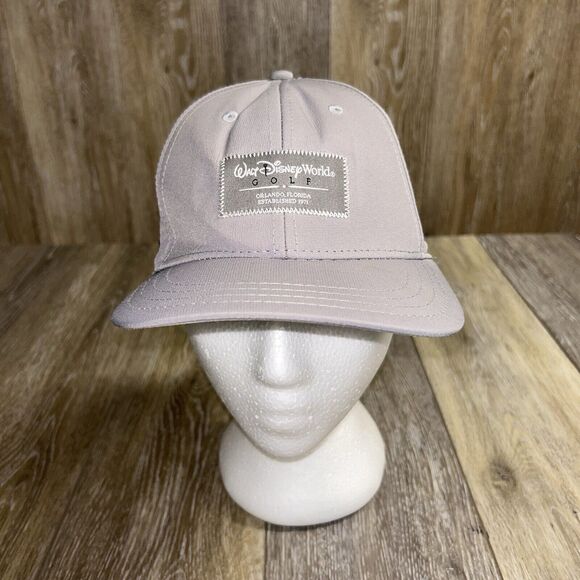 Walt Disney World Golf Mickey Mouse Gray Hat Baseball Cap Authentic Adjustable - Picture 1 of 10